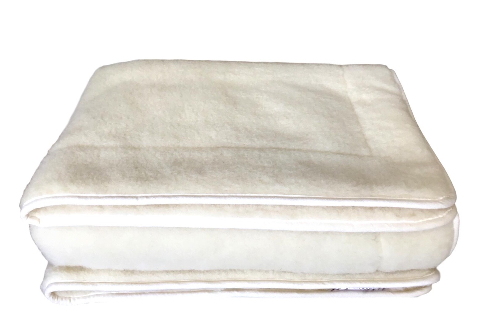 Edredón Con Banda Manta de Lana Virgen Winterbettdecke Ropa Cama 100% Merina