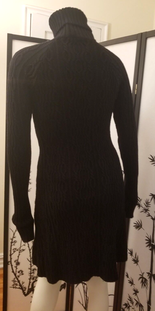knee high boots and sweater dress Hunter Green Sweater Dress