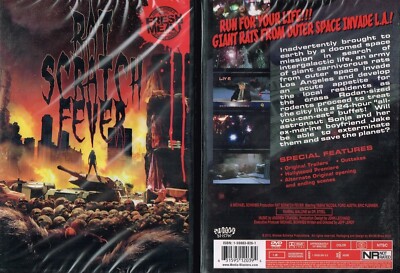 Rat Scratch Fever (DVD, 2012) Disc & Artcover NO CASE NO TRACKING