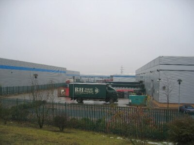 Foto 6x4 Mönchspath Gewerbeimmobilien Solihull große graue Gebäude auf a g c2005