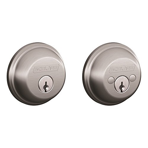 SCHLAGE RESIDENTIAL LOCK B62-626 DBL CYL DEADBOLT 626 B62-626 KA4 12 ...