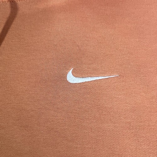 Nike Sportswear Club Fleece Hoodie Men's XL Light Orange Drawstring 826433-871 - Picture 5 of 13