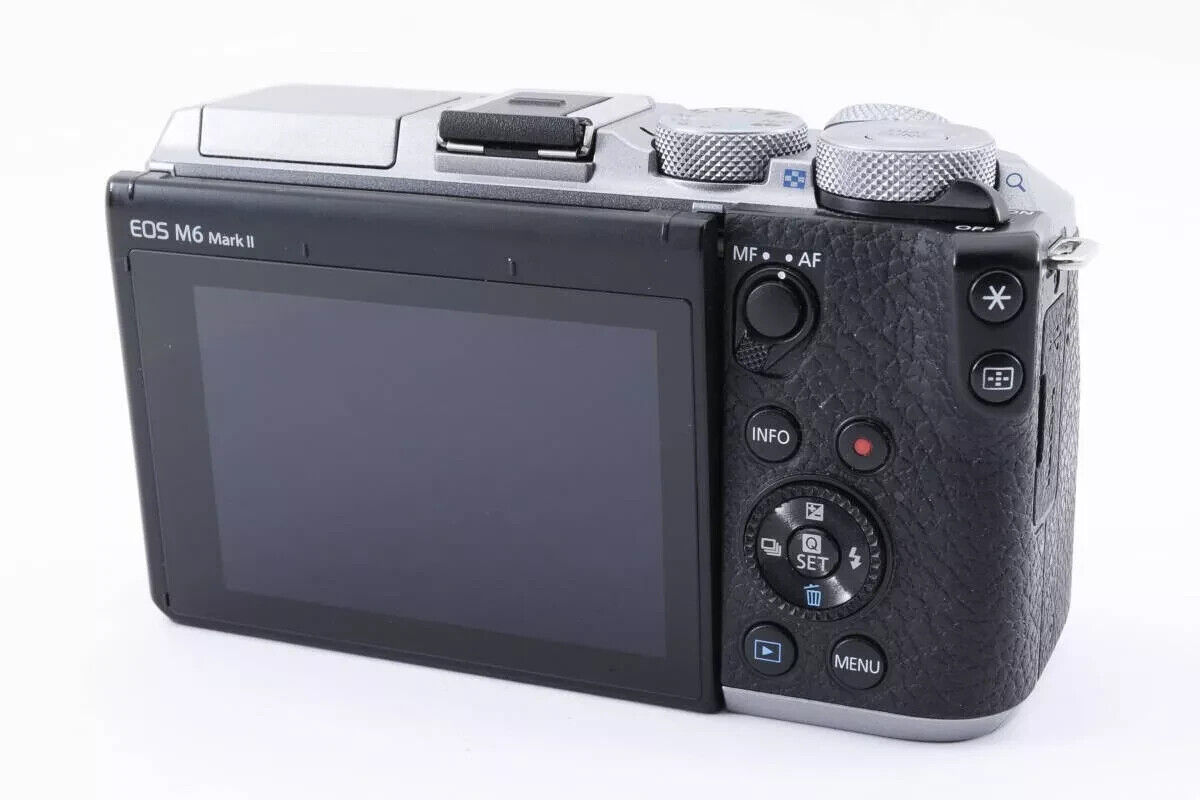 CANON EOS M6 Mark ii Mirrorless Digital Camera body From CANON EOS M6 Mark ii Mirrorless Digital Camera body From