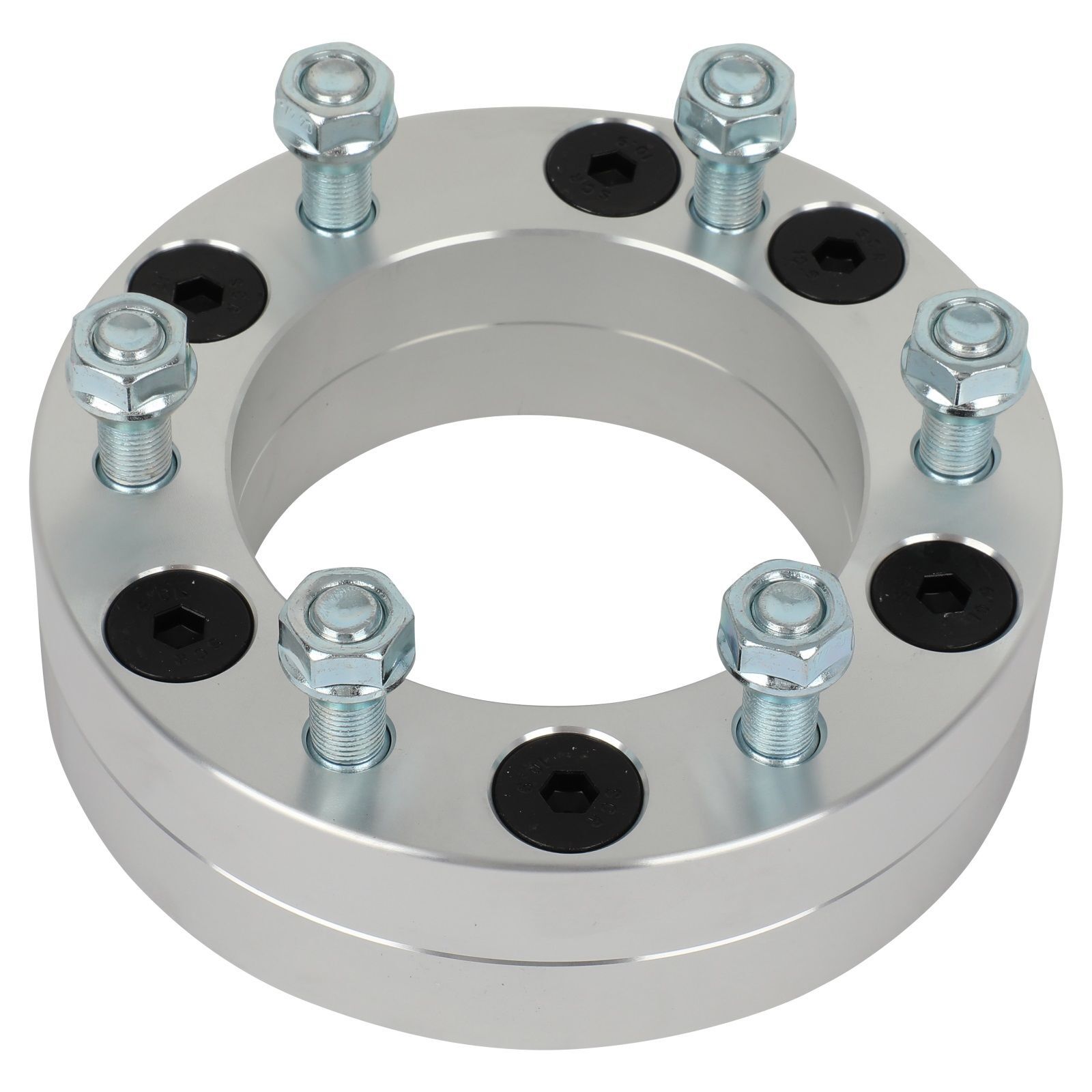 (4) 5x5.5 to 6x5.5 Wheel Adapters 2" 5x139.7 Hub to 6x139.7 Wheel Fits