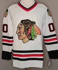 Clark Griswold Chicago Blackhawks "1989 Christmas Vacation Movie" CCM NHL Jersey