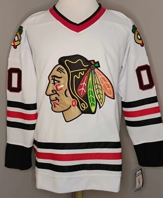 Clark Griswold Chicago Blackhawks "1989 Christmas Vacation Movie" CCM NHL Jersey