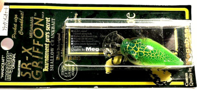 Megabass SR-X Griffon Wobbler, Crankbait, Kunstköder, 4,5 cm, Floating, Neu