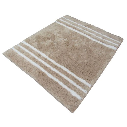 Batex WC Vorleger Toilettenvorleger Badematte Bad Teppich 65x55cm Ela Linen - Bild 1 von 3