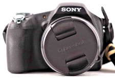 Sony Cyber-shot DSC-HX100V 16.2MP Digital Camera - Black GOOD WORKING CONDITION