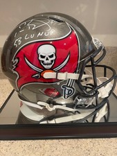 Tom Brady SuperBowl LV MVP signed Tampa Bay Buccaneers Speed Proline Helmet