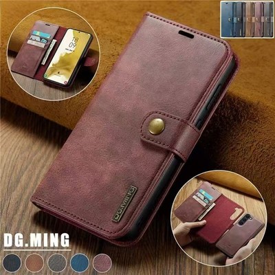 For Samsung S25 S24 S23 S22 S21 S20 Ultra Plus Case Luxury Leather Wallet Cover