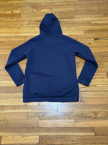 Under Armour Merrimack College Hoodie Sweatshirt Adult Size Medium Blue ColdGear - Picture 7 of 7