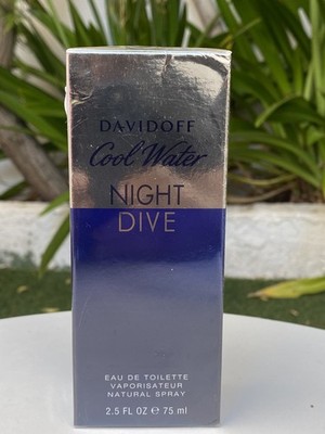 Davidoff Cool Water Night Dive Eau de Toilette 75ml Neu/Ovp/RARE