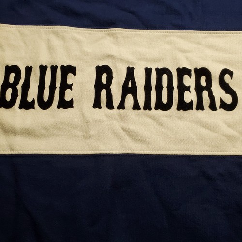 💙 Middle Tennessee State MTSU Blue Raiders Retro Sweatshirt Herren Damen 24 cm - Bild 4 von 13