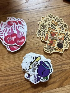 Playa Bowls Stickers 60-70 Total