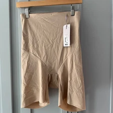 NWT Ambrielle XL Warm Beige Back Magic High-Waist Thigh Slimmer Bottom Solution