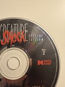 Creature Shock: Special Edition (Sega Saturn, 1996) Disc 1, 2 & Manual Only T&W