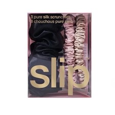 Slip Pure Silk Scrunchies Set of 3   Large  Slim Hair Ties