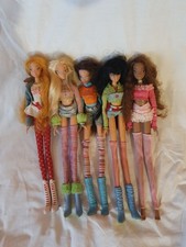 Doll Dolls HI GLAM Long Legs Precious Games 2007 Lot Of 5 Dolls.