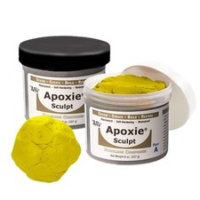 Apoxie Sculpt - 2 Part Modeling Compound A  B - 1 lb, Apoxie Sculpt for Sc...