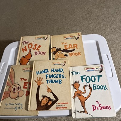 Vintage Bright and Early Books for Beginning Beginners, Lot Of 5 Books Dr Seuss