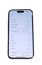 Apple iPhone 16 A3081 128 GB Mobile Cell Smartphone ICLOCKEDAS-IS