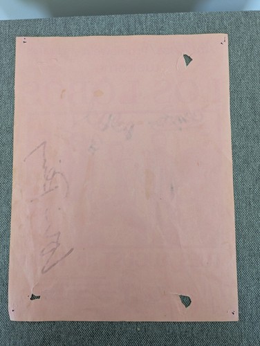 Póster/bolso firmado de Los Lobos Show Newport Music Hall Columbus Ohio 1987 - Imagen 10 de 10