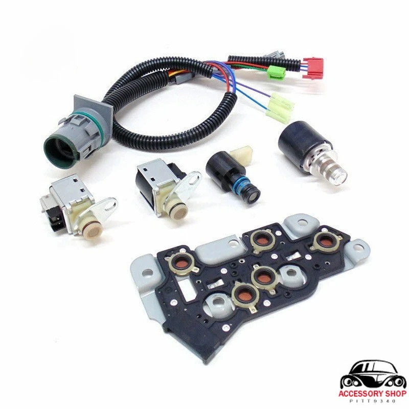 4L80E SOLENOID KIT w HARNESS 1991-2003 6 PIECE KIT FITS CHEVY GMC HUMMER - Image 2 of 4