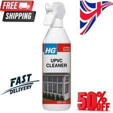 HG UPVC Powerful Cleaner, Quick & Easy, For All Synthetics, Ideal for Doors... 