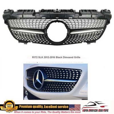 SLK R172 Grille Black Diamond 2012 2013 2014 2015 2016 SLK200 SLK300