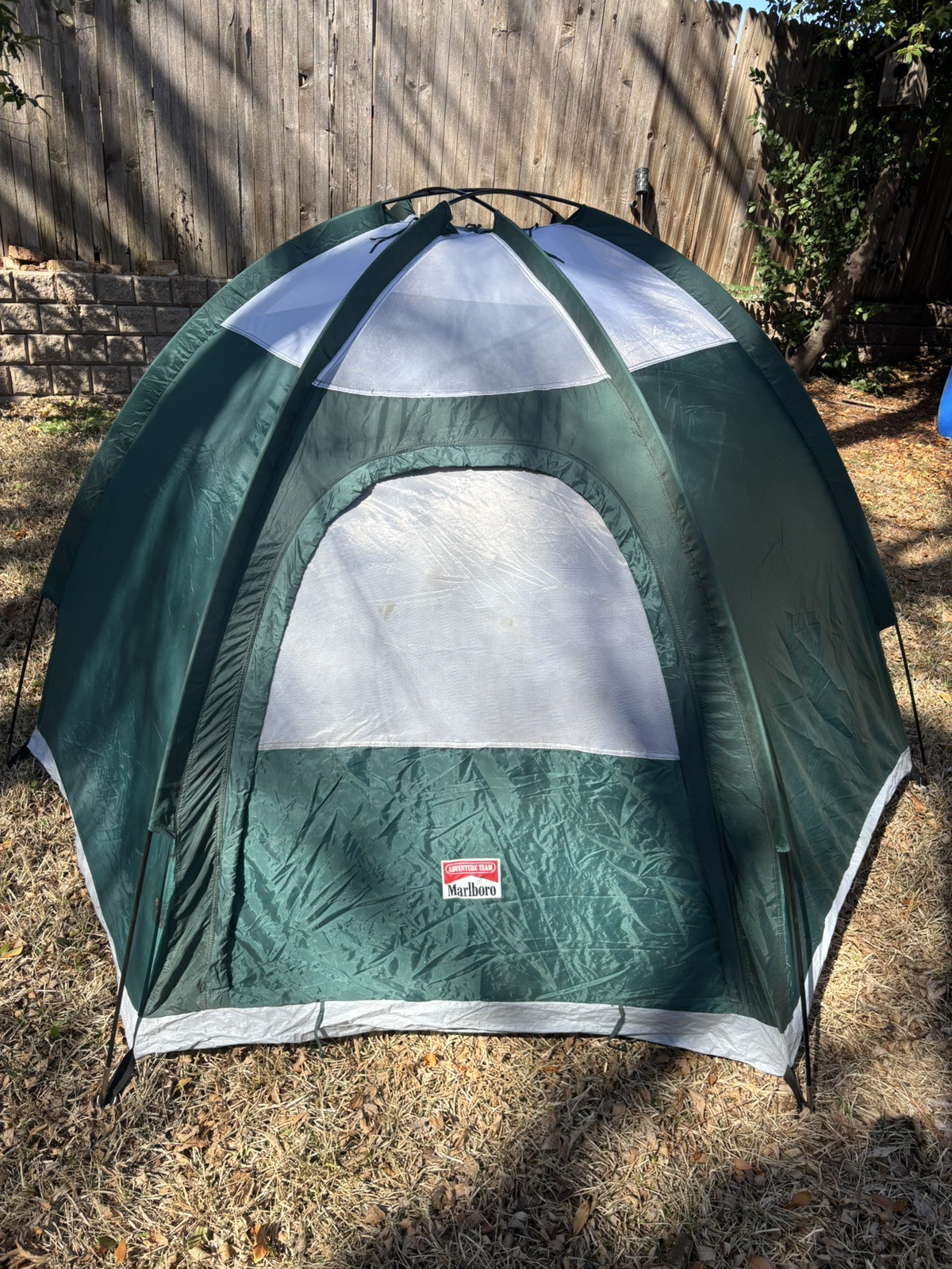 Vintage 2006 Marlboro adventure team Coleman sun dome 2 person
