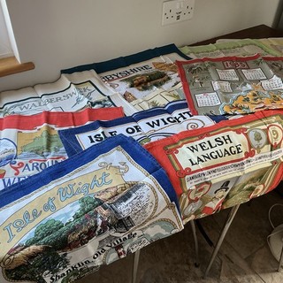 Job Lot 14x Tea Towels Cotton Linen all used some more than others