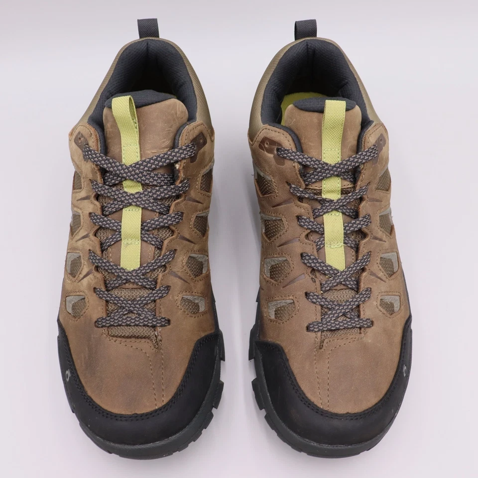 Zapatos de Senderismo Oboz Para Hombre Diente de Sierra X Bajos Talla 11 EE. UU. Cuero Marrón Cordura Informales Foto 2 de 4