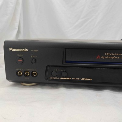 Panasonic VCR PV-8664 Blue Line Omnivision 4-Head Working With