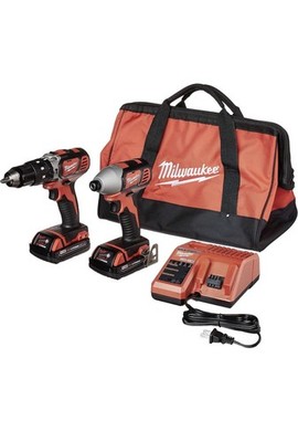 Milwaukee M18 18-Volt Lithium-Ion Cordless Hammer Drill Impact Driver Combo