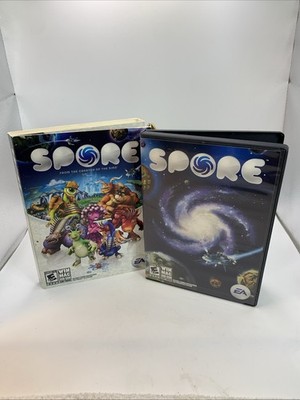   Spore (PC Windows/Mac DVD-ROM, 2008 w/ Manual, Tested Works Great, EA) Mint
