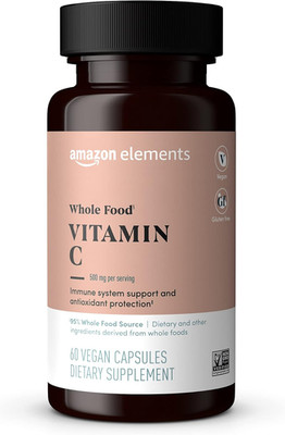 - Whole Food Vitamin C, 95% Whole Food Source, Dietary and Other Ingredients Der