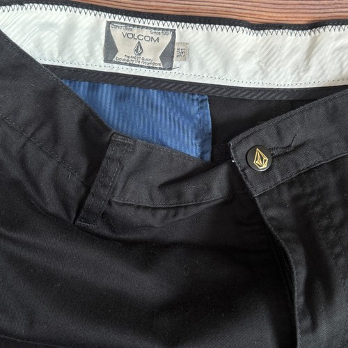 Pantaloncini uomo kaki chino 10" cuciture interne - Obey (31W) - Billabong (32W) usati in ottime condizioni - Foto 6 di 27
