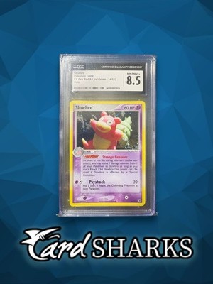 2004 Pokemon Slowbro EX Fire Red & Leaf Green Holo Englisch CGC 8.5