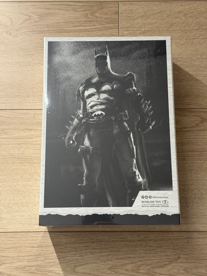 DC Multiverse Batman por Todd McFarlane esboço autógrafo etiqueta dourada limitada 510 peças - Imagem 3 de 4