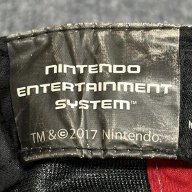 Bioworld Nintendo NES Hat Cap Snap Back Mens One Size Gray Red Controller