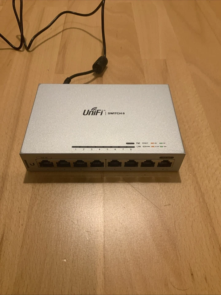 16	Unifi Switch 8	Model: US-8