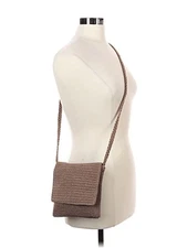 The Sak Purse Crossbody Shoulder Bag, Brown Tan Crochet