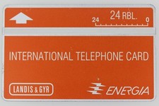 Landys & Gyr International Telephone Card Energia Russia USSR (47535)
