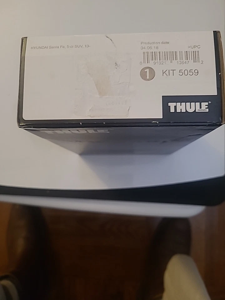 Kit de ajuste de portaequipajes de techo Thule 5059 para HYUNDAI Santa Fe y Sante Fe Sport 5 puertas KIT123 Foto 2 de 2