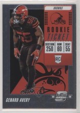 2018 Panini Contenders Optic Rookie Ticket Genard Avery #94 q3y