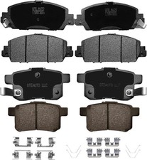 Pastiglie freno anteriori posteriori per Honda Accord 2013-2017, set di 8 pastiglie freno in ceramica
