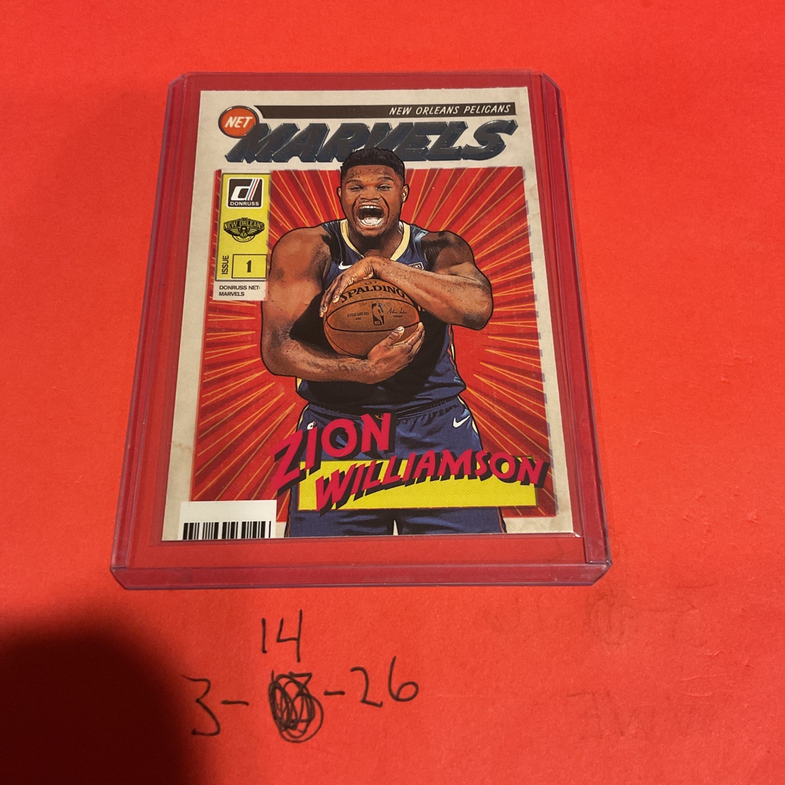 2019-20 Panini Donruss - Net Marvels #4 Zion Williamson (RC)