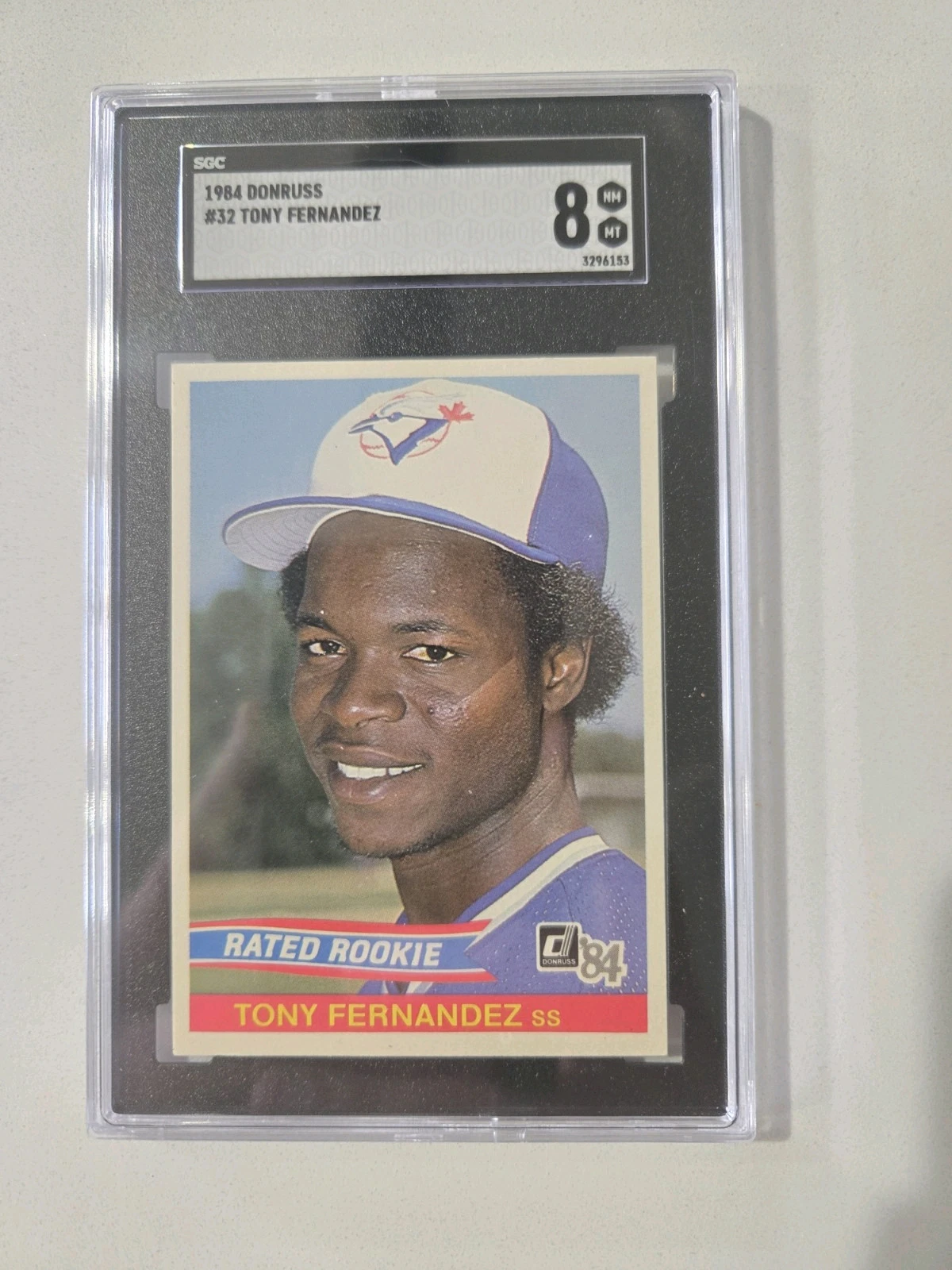 Tony Fernandez trading card