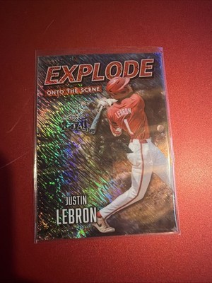 2026 Leaf Metal - Explode onto the Scene - Justin Lebon   2/4